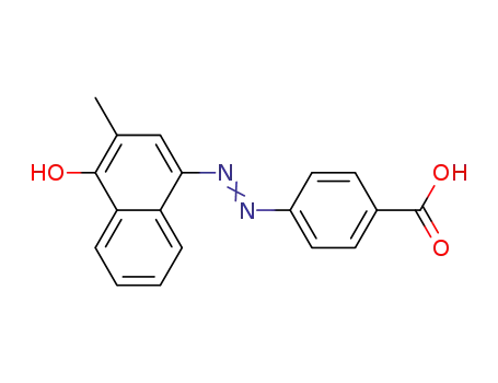 4-((4-hydroxy-3-methylnaphthalen-1-yl)diazenyl)benzoic acid