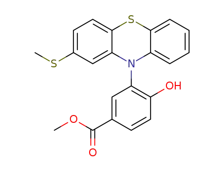 methyl 4-hydroxy-3-(2-(methylthio)-10H-phenothiazin-10-yl)benzoate