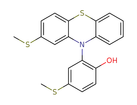 N-(2-hydroxy-5-(thiomethyl)phenyl)-2-(thiomethyl)-10H-phenothiazine