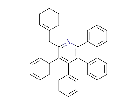 2-(cyclohex-1-en-1-ylmethyl)-3,4,5,6-tetraphenylpyridine