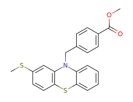 methyl 4-[(2-methylthio-10H-phenothiazin-10-yl)methyl]benzoate