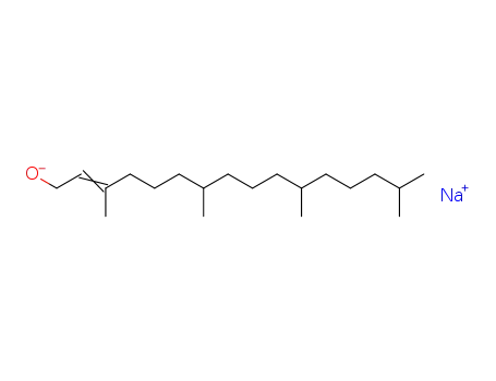 3,7,11,15-tetramethyl-hexadec-2-en-1-ol; sodium-compound