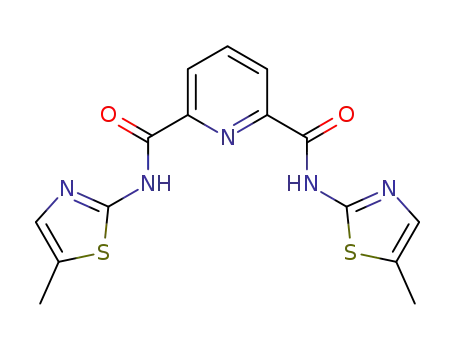 N2,N6-bis(5-methylthiazol-2-yl)pyridine-2,6-dicarboxamide