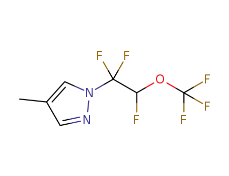 4-methyl-1-[1,1,2-trifluoro-2-(trifluoromethoxy)ethyl]-1H-pyrazole