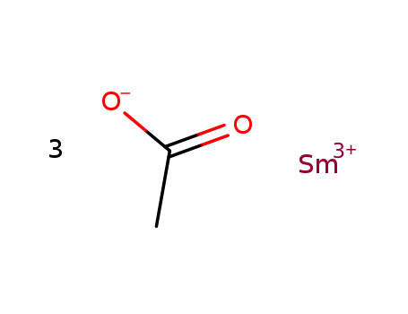 Molecular Structure of 10465-27-7 (SAMARIUM ACETATE)