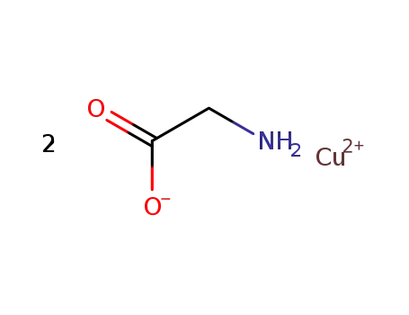 Molecular Structure of 32817-15-5 (copper(1+) glycinate)