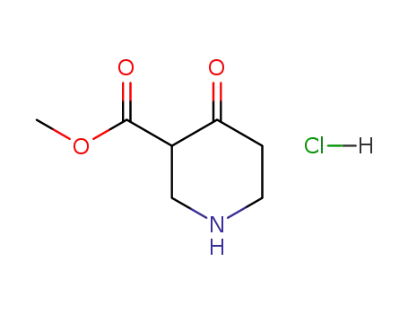 Methyl 4-oxopiperidine-3-carboxylate hydrochloride