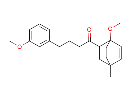 1-(1-methoxy-4-methylbicyclo<2.2.2>oct-5-en-2-yl)-4-(3-methoxyphenyl)butan-1-one