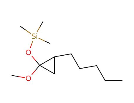 (+/-)-trimethyl(1-methoxy-2-pentylcyclopropoxy)silane