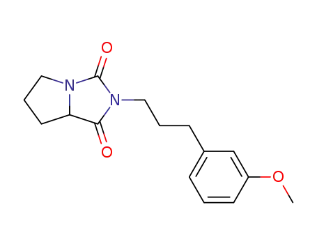 3-<3-(m-methoxyphenyl)propyl>-1,3-diazabicyclo<3.3.0>octane-2,4-dione