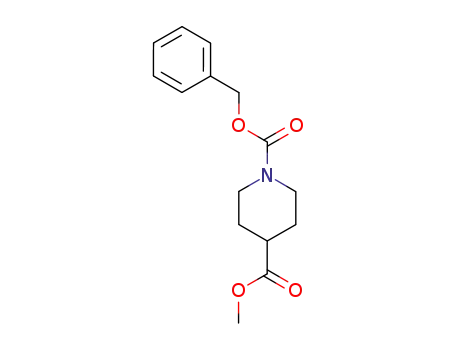 Molecular Structure of 138163-07-2 (4-CARBOXYMETHOXY-PIPERIDINE-1-CARBOXYLIC ACID BENZYL ESTER)