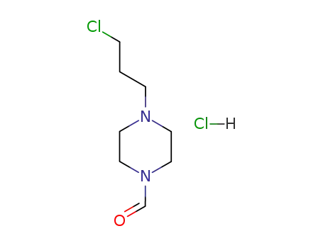 1-(3-chloro-propyl)-4-formyl-piperazine; hydrochloride