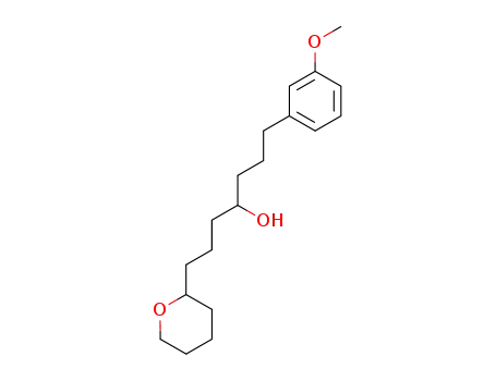 7-(3-methoxyphenyl)-4-hydroxyheptyl tetrahydropyranyl ether