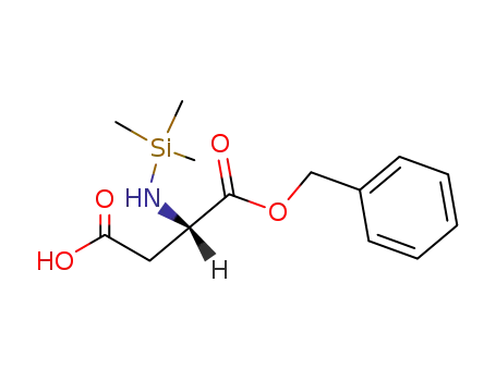 N-(Trimethylsilyl)asparaginsaeure-1-benzylester