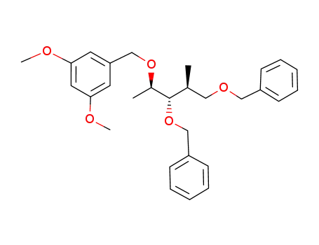 1-((1R,2S,3S)-2,4-Bis-benzyloxy-1,3-dimethyl-butoxymethyl)-3,5-dimethoxy-benzene