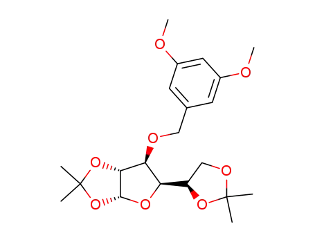 (3aR,5R,6S,6aR)-6-(3,5-Dimethoxy-benzyloxy)-5-((R)-2,2-dimethyl-[1,3]dioxolan-4-yl)-2,2-dimethyl-tetrahydro-furo[2,3-d][1,3]dioxole