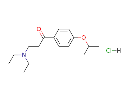 3-Diethylamino-1-(4-isopropoxy-phenyl)-propan-1-one; hydrochloride