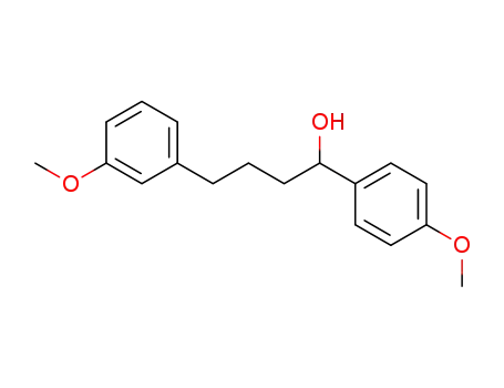 1-(4-methoxyphenyl)-4-(3-methoxyphenyl)butan-1-ol
