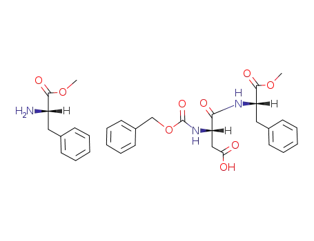 N-benzyloxycarbonyl-L-aspartyl-L-phenylalanine methyl ester-L-phenylalanine methyl ester complex