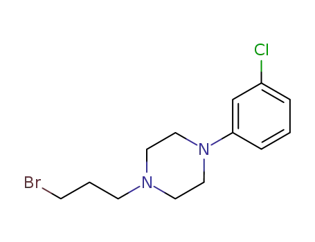 1-(3-bromopropyl)-4-(3-chlorophenyl)-piperazine