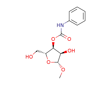 methyl 3-O-(phenylcarbamoyl)-β-D-ribofuranoside