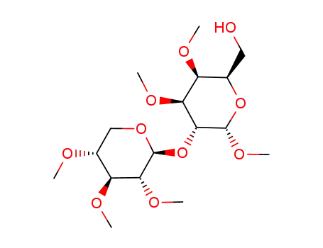 methyl 3,4-di-O-methyl-2-O-(2,3,4-tri-O-methyl-β-D-xylopyranosyl)-α-D-galactopyranoside