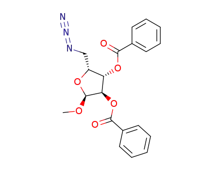 methyl 5-azido-2,3-di-O-benzoyl-5-deoxy-α-D-xylofuranoside