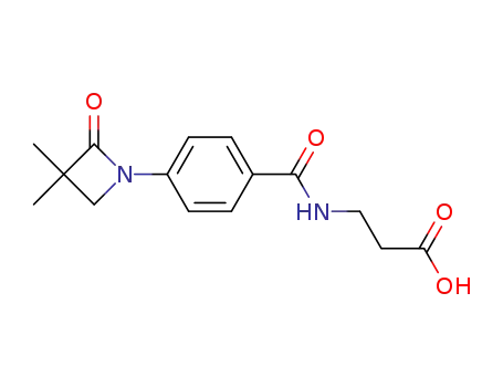 3-[4-(3,3-Dimethyl-2-oxo-azetidin-1-yl)-benzoylamino]-propionic acid