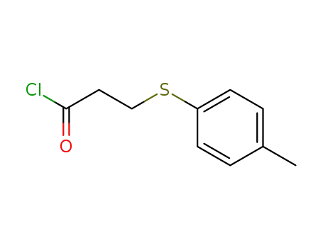 3-(p-tolylthio)propanoyl chloride