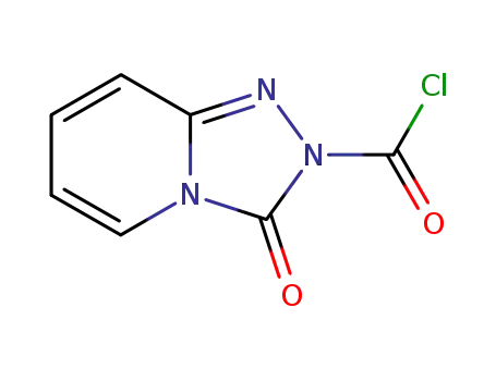 2-chloroformyl-1,2,4-triazolo<4,3-a>pyridin-3-(2H)-one