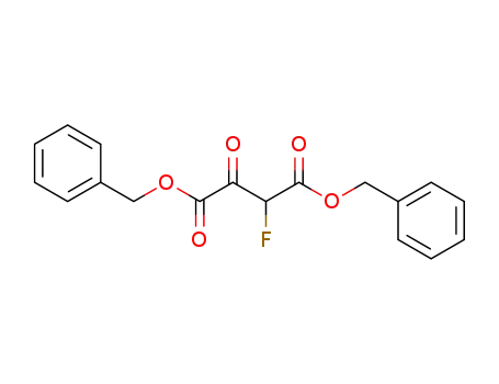 D,L-dibenzyl 2-fluoro-3-oxosuccinate