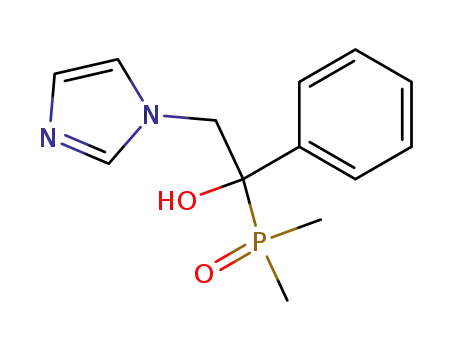 1-Hydroxy-2-(imidazol-1-yl)-1-phenylethyl-dimethyloxophosphoran