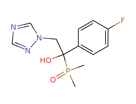 1-(4-Fluorphenyl)-1-hydroxy-2-(1,2,4-triazol-1-yl)ethyl-dimethyloxophosphoran
