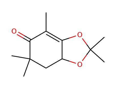 1,3-Benzodioxol-5(6H)-one, 7,7a-dihydro-2,2,4,6,6-pentamethyl-