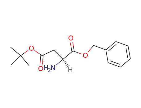 Molecular Structure of 2131-29-5 (L-Aspartic acid, 4-(1,1-dimethylethyl) 1-(phenylmethyl) ester)