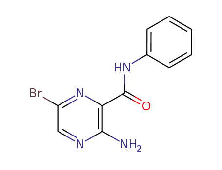 3-amino-6-bromo-N-phenyl-pyrazine-2-carboxamide