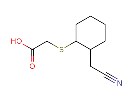 (2-cyanomethylcyclohexylthio)acetic acid