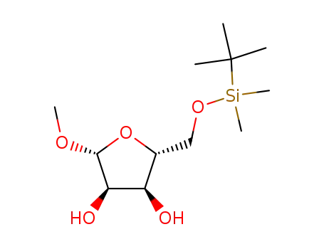 methyl 5-O-[(tert-butyl)dimethylsilyl]-β-D-ribofuranoside