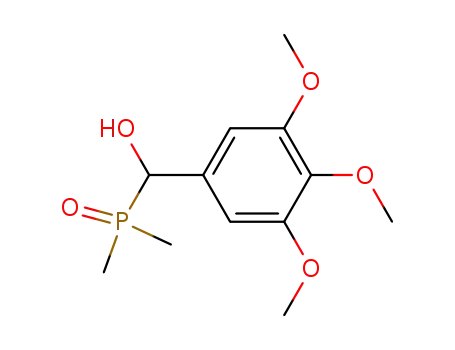 Dimethyl-(hydroxy(3,4,5-trimethoxyphenyl)methyl)phosphinoxid