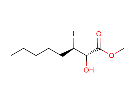methyl (2S,3R)-2-hydroxy-3-iodooctanoate