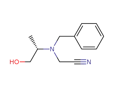 (S)-N-benzyl-N-cyanomethyl-2-aminopropan-1-ol
