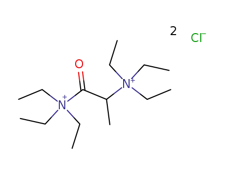 N-triethyl-N-(2-propanoyl-N-triethylammonium chloride) ammonium chloride