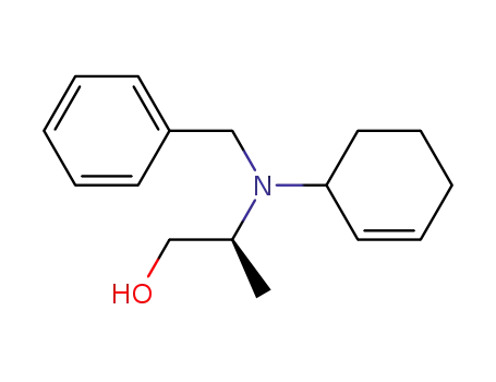 (2S,3'R/S)-2-[N-benzyl-(cyclohexen-3'-yl)amino]propan-1-ol