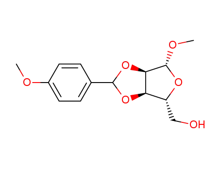 methyl 2,3-O-p-methoxybenzylidene-β-D-ribofuranoside