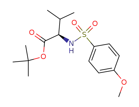 N-[(4-methoxyphenyl)sulfonyl]-D-valine tert-butyl ester