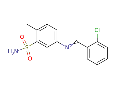 5-(o-Chlorobenzylideneamino)-2-toluenesulfonamide