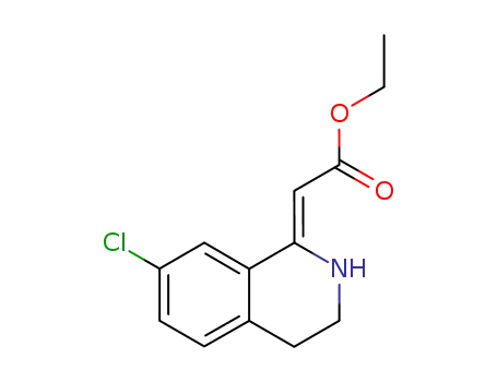 [7-Chloro-3,4-dihydro-2H-isoquinolin-(1Z)-ylidene]-acetic acid ethyl ester