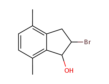 2-bromo-4,7-dimethylindan-1-ol