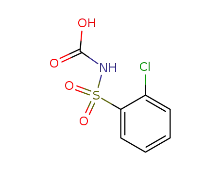 (o-Chlorophenylsulfonyl)carbamic acid