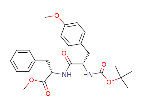 (S)-methyl 2-((S)-2-((tert-butoxycarbonyl)amino)-3-(4-methoxyphenyl)propanamido)-3-phenylpropanoate